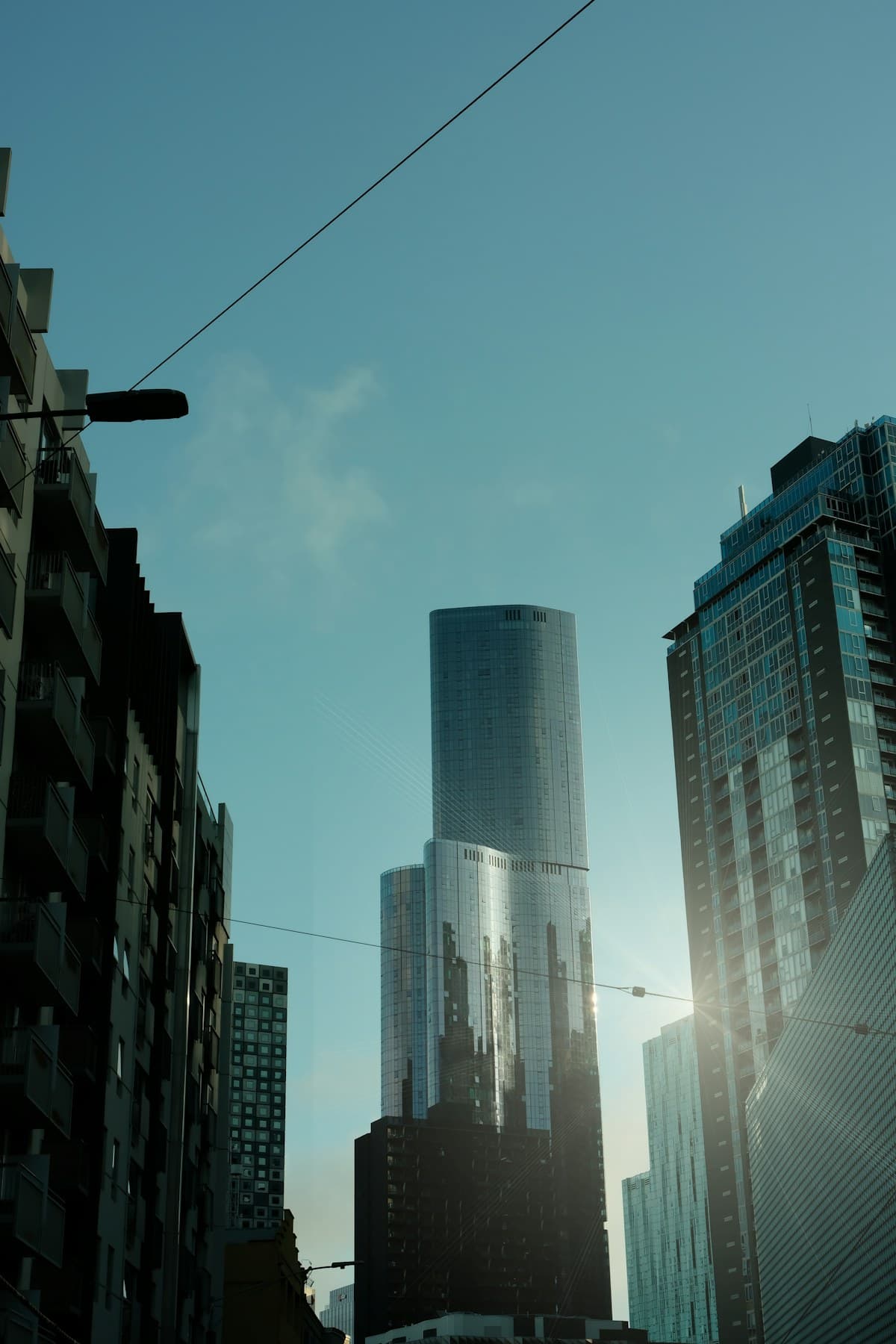 Melbourne CBD towers, Victoria, Australia